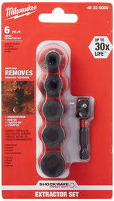 Milwaukee Electric Tools 48-32-8000 Shockwave Impact Extractor Set